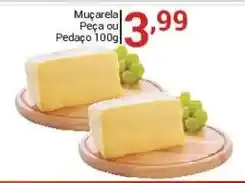 X Supermercados Muçarela Peça ou Pedaço oferta
