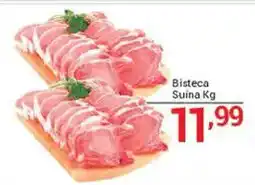 X Supermercados Bisteca Suína Kg oferta