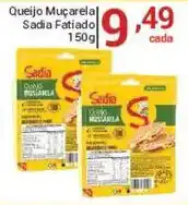 X Supermercados Queijo Muçarela Sadia Fatiado oferta