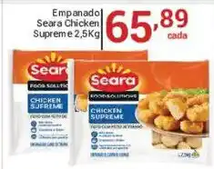 X Supermercados Empanado seara chicken supreme oferta