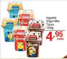 X Supermercados Iogurte vigor mix tipos oferta