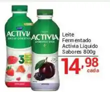 X Supermercados Leite fermentado activa liquido sabores oferta