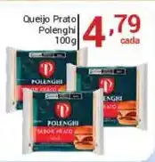 X Supermercados Queijo Prato Polenghi oferta