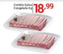 X Supermercados Costela Suína Congelada oferta