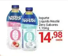 X Supermercados Iogurte Líquido Nestlé Zero Sabores oferta