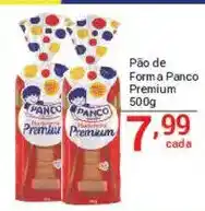 X Supermercados Pão de Forma Panco Premium oferta