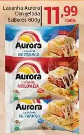 X Supermercados Lasanha aurora oferta