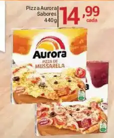 X Supermercados Pizza aurora sabores oferta