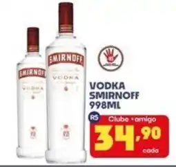 Boa Supermercados Vodka smirnoff oferta