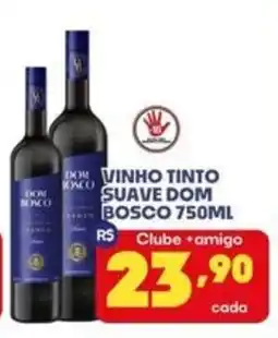 Boa Supermercados vinho tinto suave dom bosco 750ml oferta