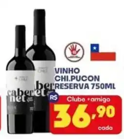 Boa Supermercados vinho chi.pucon reserva oferta