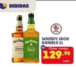 Boa Supermercados whisky jack daniels 1l oferta