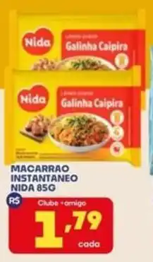 Boa Supermercados Macarrão instantâneo nida 85g oferta