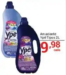 X Supermercados Am aciante Ypê Tipos 2L oferta