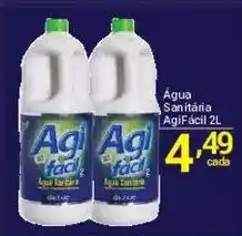 X Supermercados Água Sanitária AgiFácil 2L oferta