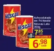 X Supermercados Achocolatado em Pó Nestlé Nescau Lata oferta
