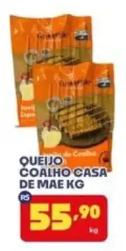 Boa Supermercados queijo coalho casa de mae kg oferta