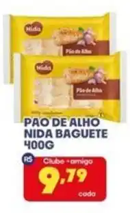 Boa Supermercados Pao de alho nida baguete oferta