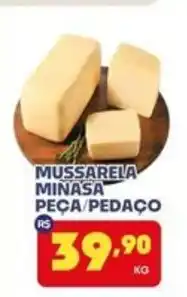 Boa Supermercados Mussarela minasa peça/pedaco oferta
