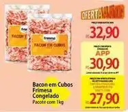 Atacadão Frimesa - bacon em cubos congelado oferta