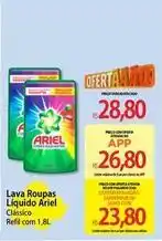 Atacadão Ariel - lava roupas líquido oferta