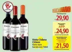 Atacadão Chilano - vinho chileno oferta