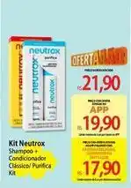 Atacadão Neutrox - kit shampoo + condicionador classico/ purifica oferta