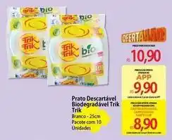 Atacadão Bio - prato descartável trik oferta