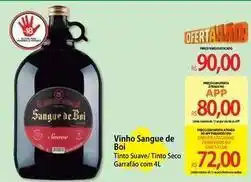 Atacadão Sangue de boi - vinho oferta