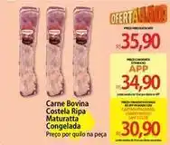 Atacadão Bovina - carne bovina costela ripa maturatta congelada oferta