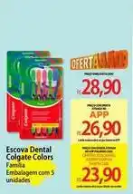 Atacadão Colgate - escova dental colors oferta
