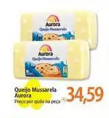 Atacadão Aurora - queijo mussarela oferta