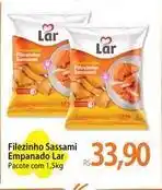 Atacadão Lar - filezinho sassami empanado oferta