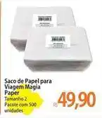 Atacadão De - saco de papel para viagem oferta