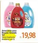 Atacadão Sol - amaciante para roupas girando oferta