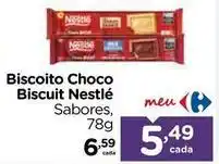 Carrefour Nestlé - biscoito choco biscuit oferta