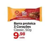 Carrefour 3 corações - barra proteica oferta
