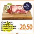 Atacadão Reserva - carne bovina chupa molho/ costela quadrada resfriada oferta