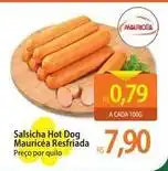 Atacadão Mauricéa - salsicha hot dog oferta
