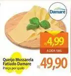 Atacadão Damare - queijo mussarela fatiado oferta