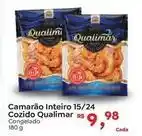Novo Atacarejo Qualimax - camarão inteiro 15/24 cozido oferta