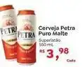 Novo Atacarejo Petra - cerveja petra puro malte oferta