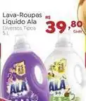 Novo Atacarejo Ala - lava-roupas líquido oferta