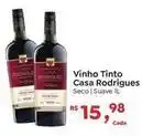 Novo Atacarejo Casa rodrigues - vinho tinto oferta
