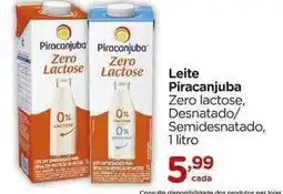 Carrefour Piracanjuba - leite oferta