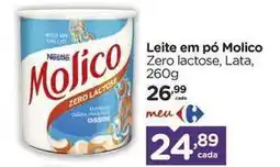 Carrefour Molico - leite em pó oferta