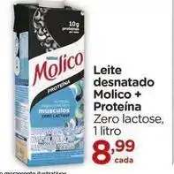 Carrefour Nestlé - leite desnatado molico + proteína oferta