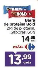 Carrefour Gold - barra de proteína oferta