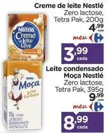 Carrefour Nestlé - leite condensado moca oferta