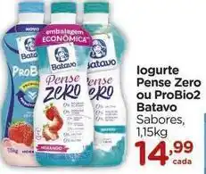 Carrefour Batavo - iogurte pense zero ou probio2 oferta